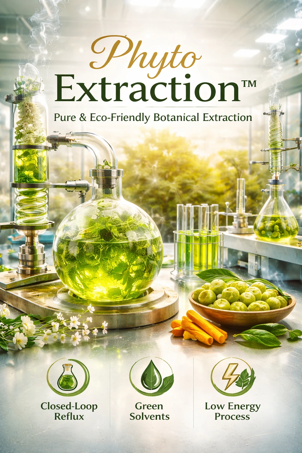 Eco-friendly Botanical Extraction Process